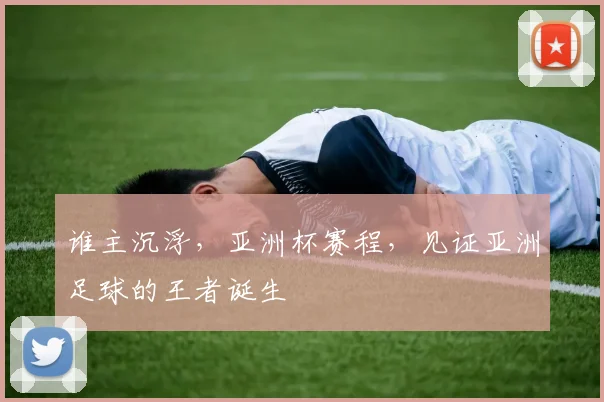 谁主沉浮，亚洲杯赛程，见证亚洲足球的王者诞生